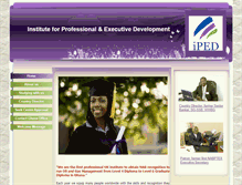 Tablet Screenshot of ipedghana.com